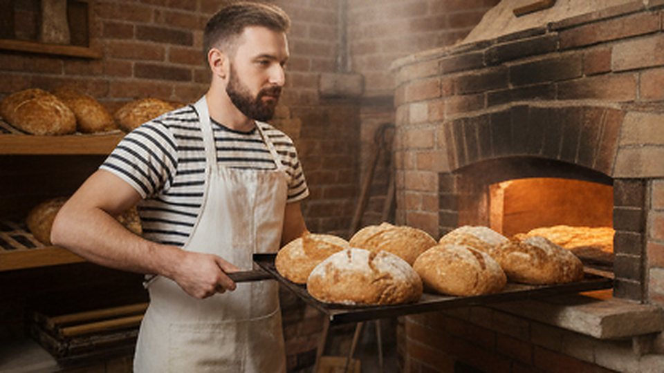 Пекарня: кадр со съёмки