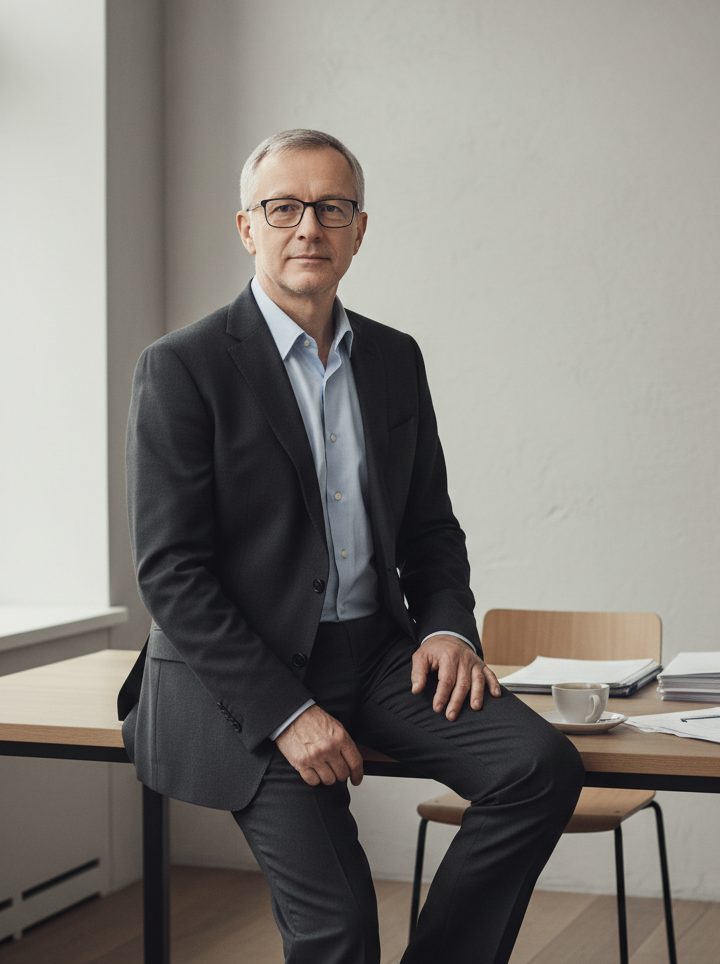 Андрей Соколов, основатель «Притока», в офисе компании