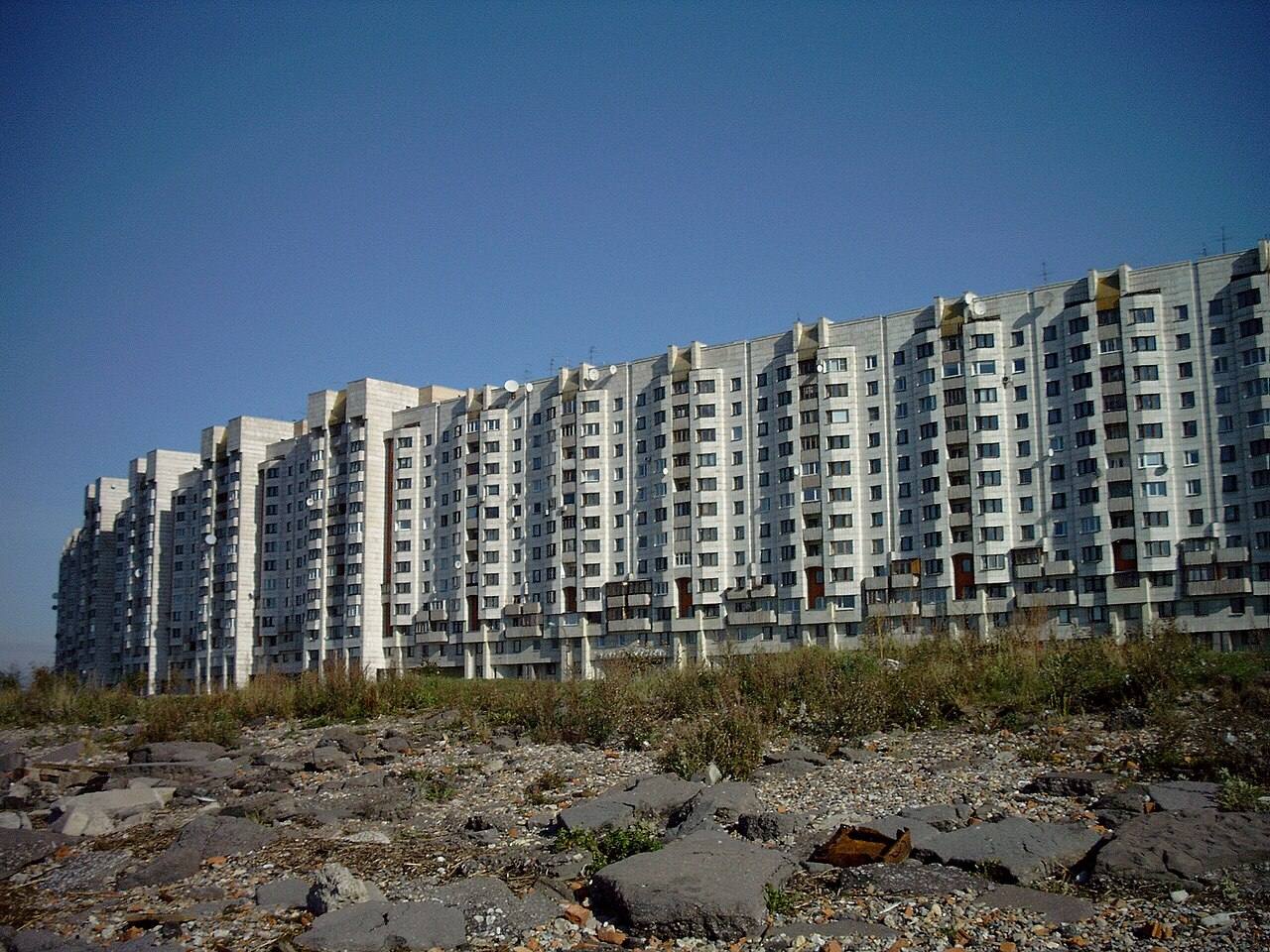 Новостройки на окраине города